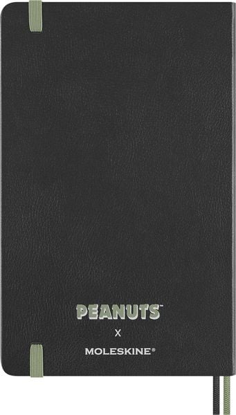 Produktbild: Moleskine Peanuts Gruppe Notizbuch limitierte Ausgabe, L/A5, liniert, fester Einband, Grau