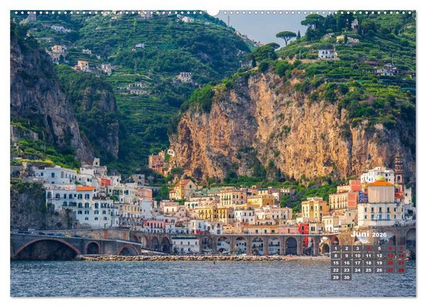 Produktbild: Italien, das Land wo die Zitronen bl&uuml;hen by VogtArt (hochwertiger Premium Wandkalender 2026 DIN A2 quer), Kunstdruck in Hochglanz