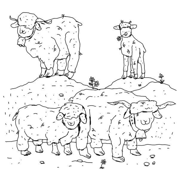 Produktbild: The Swiss Colouring Book