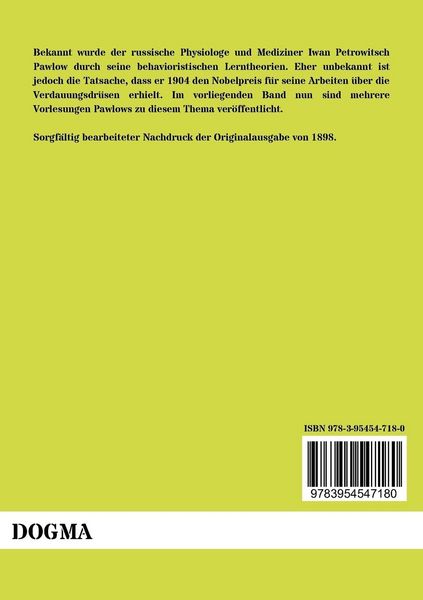 Produktbild: Die Arbeit der Verdauungsdr&uuml;sen
