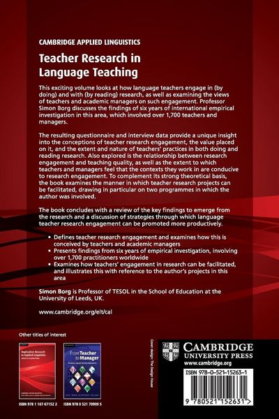 Produktbild: Teacher Research in Language Teaching
