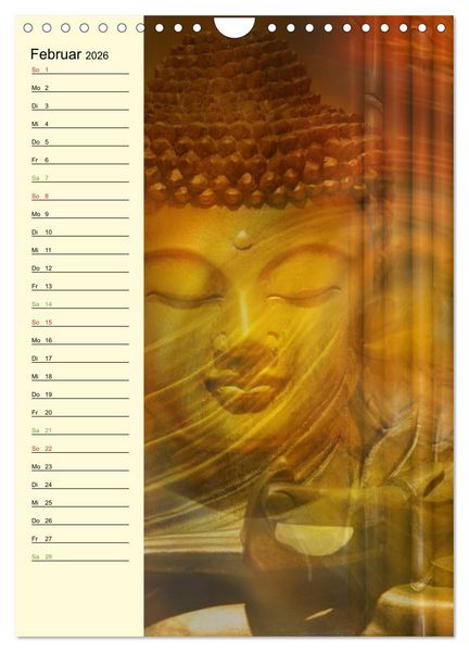 Produktbild: Buddha (Wandkalender 2026 DIN A4 hoch), CALVENDO Monatskalender