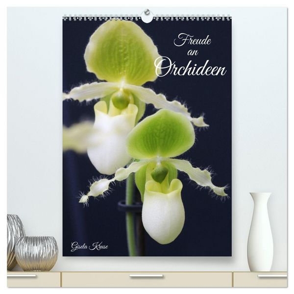 Produktbild: Freude an Orchideen (hochwertiger Premium Wandkalender 2026 DIN A2 hoch), Kunstdruck in Hochglanz