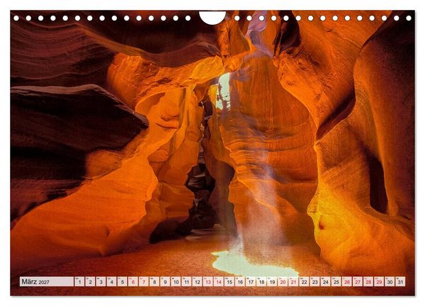 Produktbild: Sehnsuchts Landschaften im Amerikanischen Westen (Wandkalender 2027 DIN A4 quer), CALVENDO Monatskalender