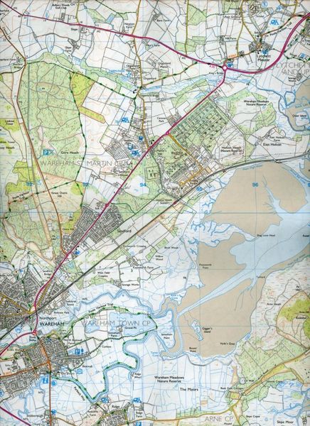 Produktbild: Purbeck & South Dorset, Poole, Dorchester, Weymouth & Swanage