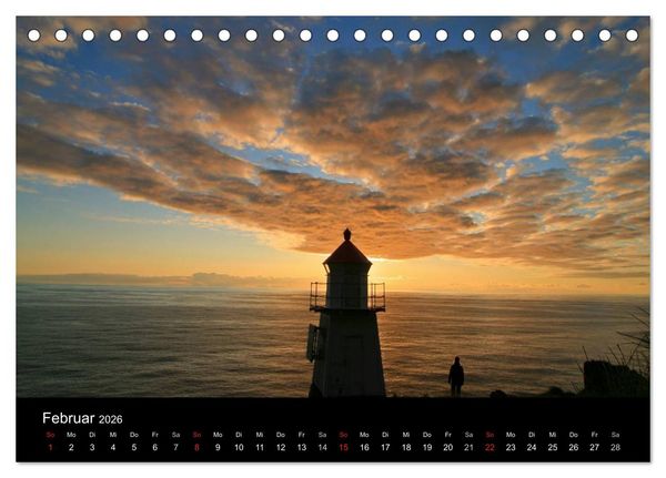 Produktbild: Norwegen 2026 (Tischkalender 2026 DIN A5 quer), CALVENDO Monatskalender