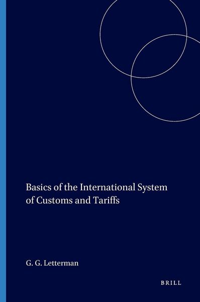 Produktbild: Basics of the International System of Customs and Tariffs