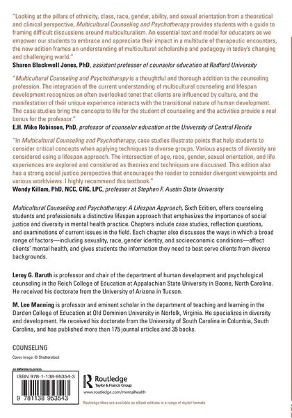 Produktbild: Multicultural Counseling and Psychotherapy