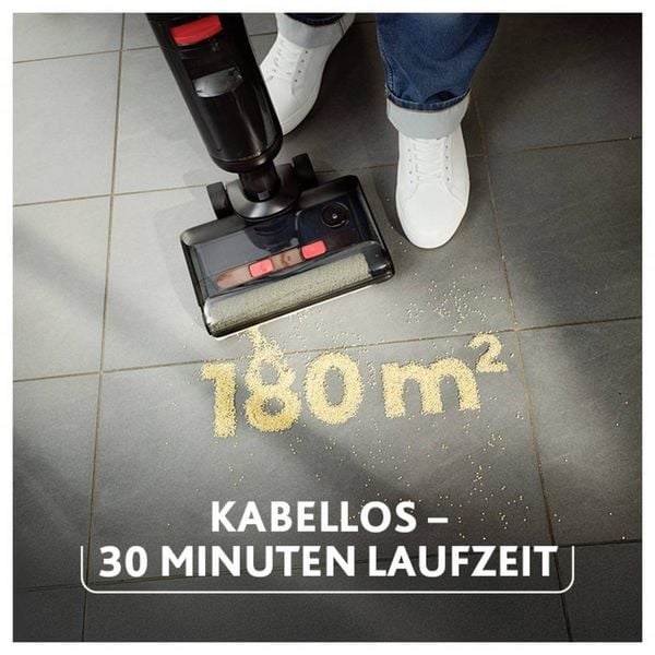 Produktbild: Vileda 177976 Akku-Nass-/Trockensauger kabellos, herausnehmbarer Wassertank, Selbstreinigungsfunktion