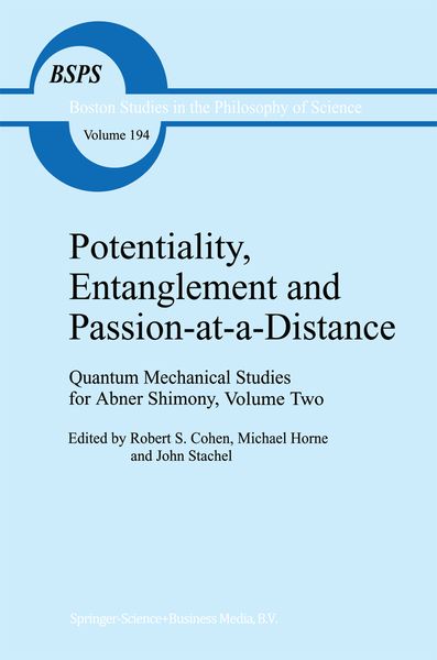 Produktbild: Potentiality, Entanglement and Passion-at-a-Distance