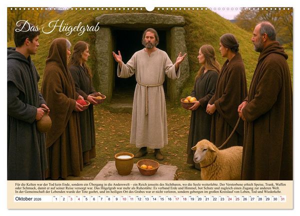 Produktbild: Von Samhain bis Beltane (Wandkalender 2026 DIN A2 quer), CALVENDO Monatskalender