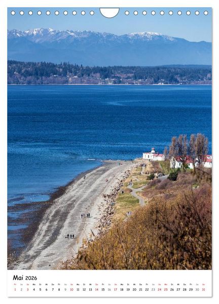 Produktbild: Seattle - Moderne Stadt des Nordwestens (Wandkalender 2026 DIN A4 hoch), CALVENDO Monatskalender