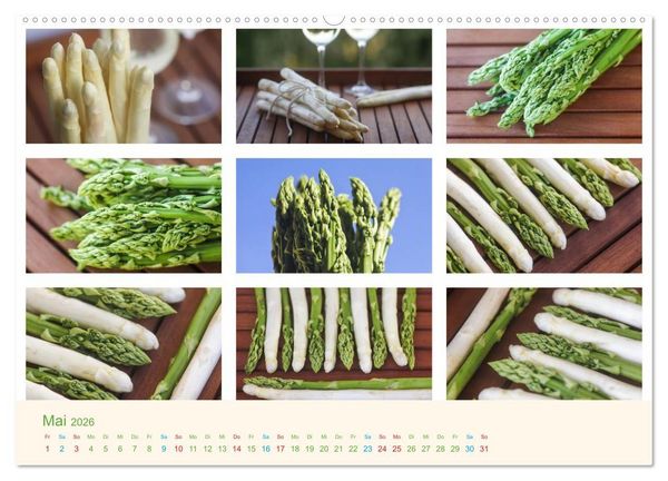 Produktbild: Food (hochwertiger Premium Wandkalender 2026 DIN A2 quer), Kunstdruck in Hochglanz