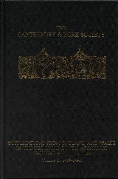 Produktbild: Supplications from England and Wales in the Registers of the Apostolic Penitentiary, 1410-1503