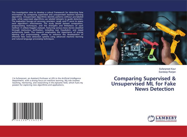 Produktbild: Comparing Supervised & Unsupervised ML for Fake News Detection