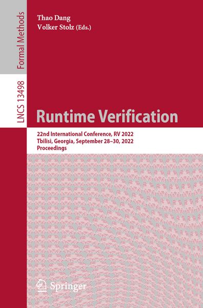 Produktbild: Runtime Verification
