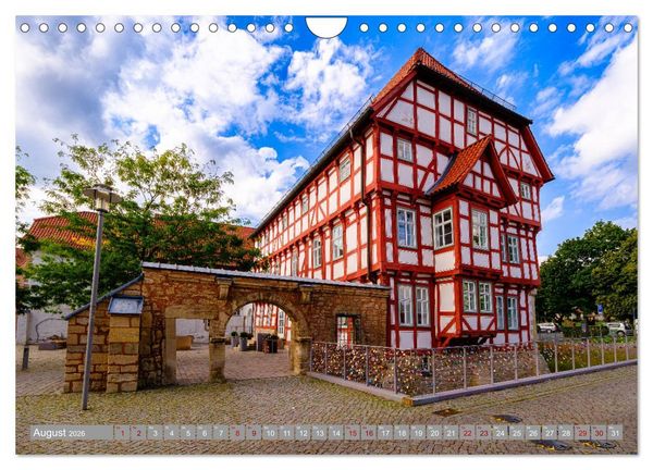 Produktbild: Ein Blick auf Leinefelde-Worbis (Wandkalender 2026 DIN A4 quer), CALVENDO Monatskalender