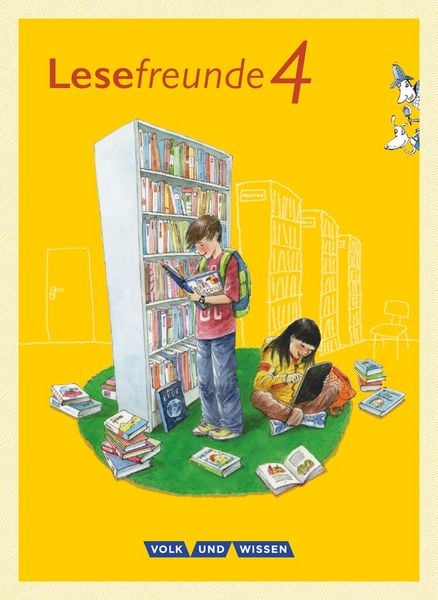 Produktbild: Lesefreunde 4. Schuljahr - Lesebuch mit Lernentwicklungsheft. &Ouml;stliche Bundesl&auml;nder und Berlin Neubearbeitung 2015