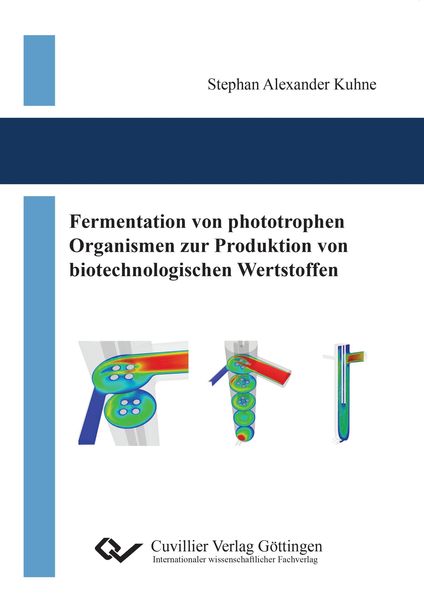 Produktbild: Fermentation von phototrophen Organismen zur Produktion von biotechnologischen Wertstoffen