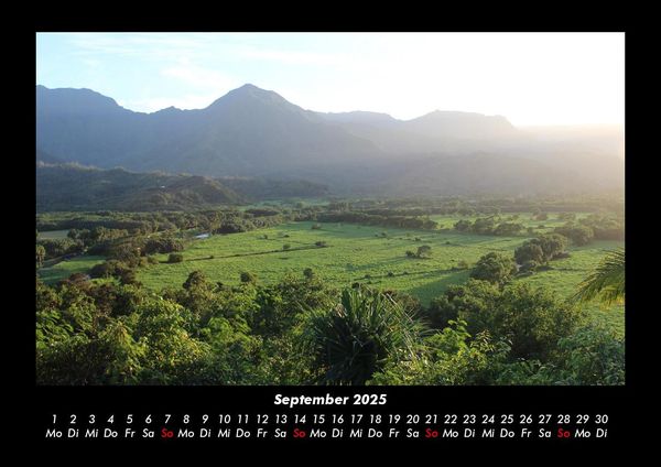 Produktbild: Landschaftskalender 2025 Fotokalender DIN A3