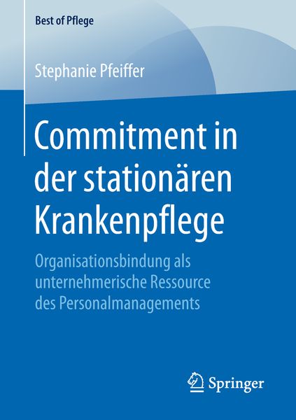 Produktbild: Commitment in der station&auml;ren Krankenpflege