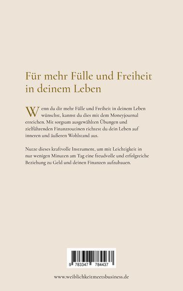 Produktbild: Moneyjournal - Geld ist Freiheit