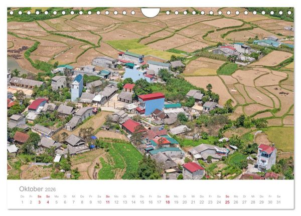 Produktbild: Vietnam - Der Norden (Wandkalender 2026 DIN A4 quer), CALVENDO Monatskalender