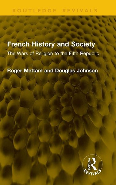 Produktbild: French History and Society