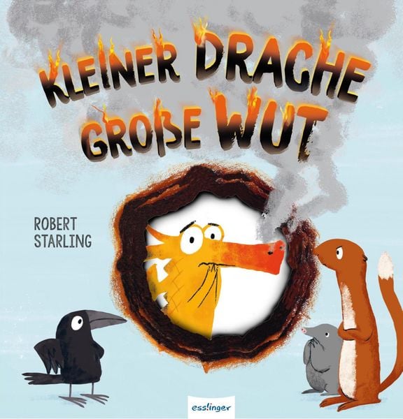 Kleiner Drache Finn: Kleiner Drache – große Wut, Gebundene Ausgabe von Robert Starling, Esslinger in der Thienemann-Esslinger Verlag GmbH,