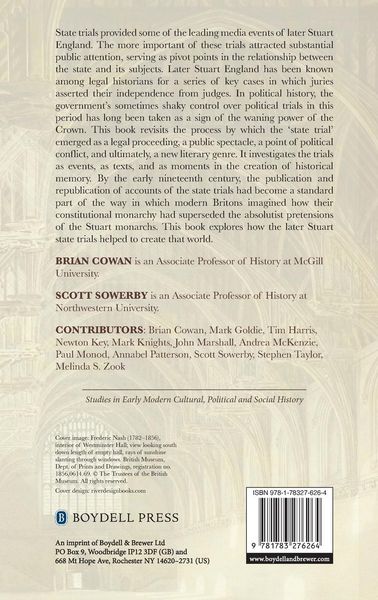 Produktbild: State Trials and the Politics of Justice in Later Stuart England