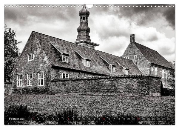 Produktbild: Ein Blick auf Husum (Wandkalender 2026 DIN A3 quer), CALVENDO Monatskalender