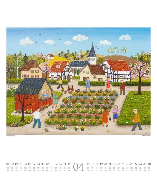 Produktbild: Naive Malerei Kalender 2027