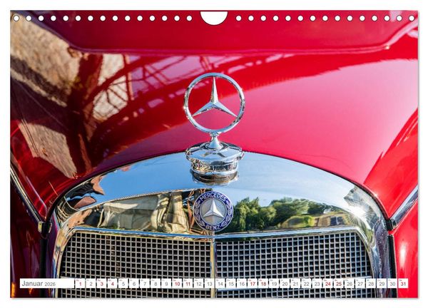 Produktbild: Mercedes Benz Adenauer: Legenden sind rot. (Wandkalender 2026 DIN A4 quer), CALVENDO Monatskalender