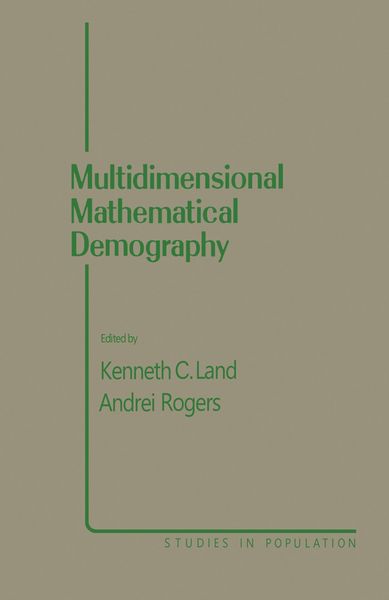 Produktbild: Multidimensional Mathematical Demography