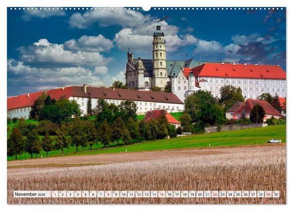 Produktbild: S&uuml;ddeutschland im Fokus (hochwertiger Premium Wandkalender 2026 DIN A2 quer), Kunstdruck in Hochglanz