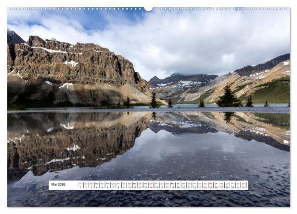 Produktbild: Die Kanadischen Rocky Mountains (hochwertiger Premium Wandkalender 2026 DIN A2 quer), Kunstdruck in Hochglanz