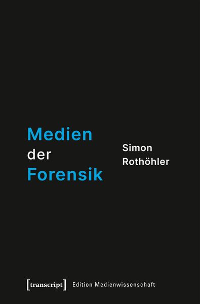 Produktbild: Medien der Forensik