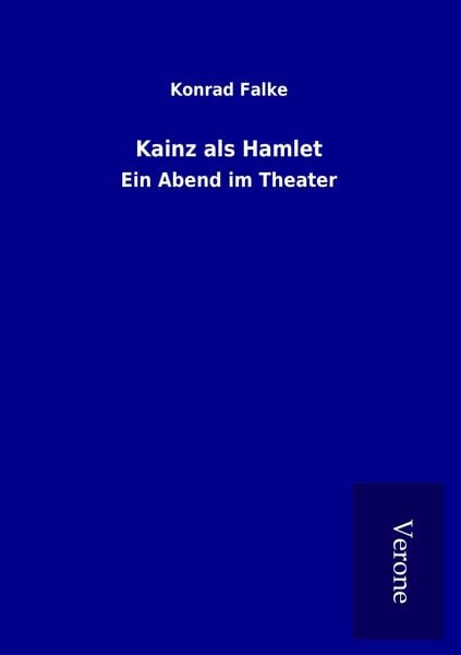 Produktbild: Kainz als Hamlet