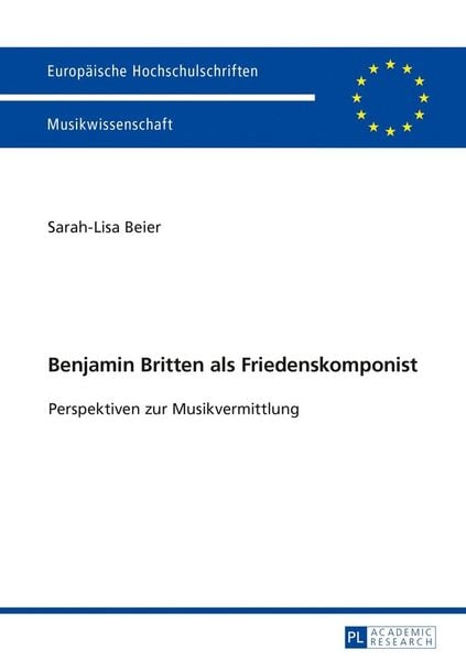Produktbild: Benjamin Britten als Friedenskomponist