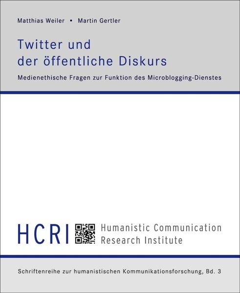 Produktbild: Twitter und der &ouml;ffentliche Diskurs