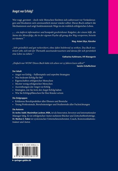 Produktbild: Angst vor Erfolg?