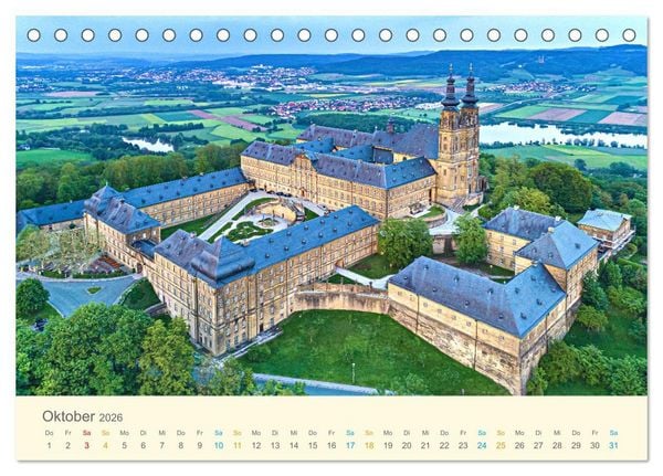 Produktbild: Bad Staffelstein - Gottesgarten am Obermain (Tischkalender 2026 DIN A5 quer), CALVENDO Monatskalender