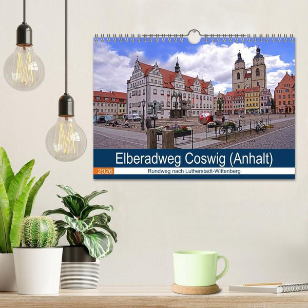 Produktbild: Elberadweg Coswig (Anhalt) (Wandkalender 2026 DIN A4 quer), CALVENDO Monatskalender