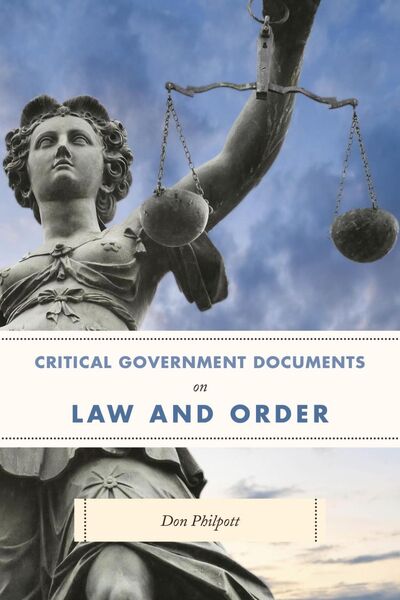 Produktbild: Critical Government Documents on Law and Order