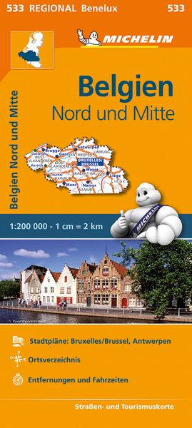 Produktbild: Michelin Belgien Nord und Mitte