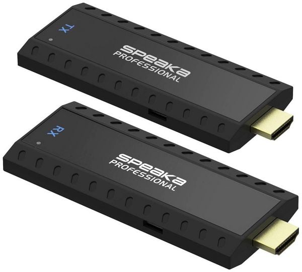 Produktbild: SpeaKa Professional HDMI&reg; HDMI-Funk&uuml;bertragung (Set) &uuml;ber Heimnetzwerk (IP-basiert) 30m