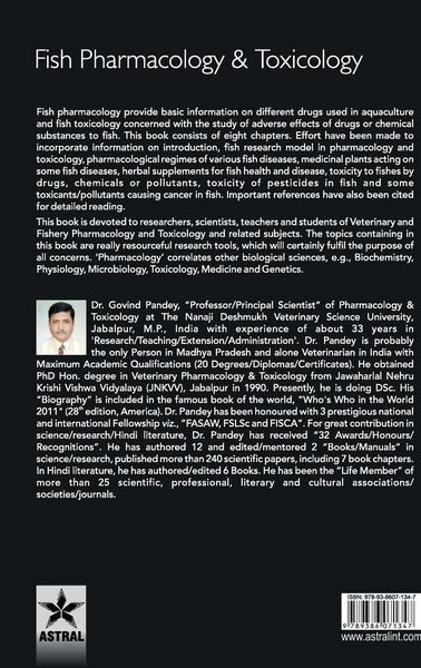 Produktbild: Fish Pharmacology and Toxicology