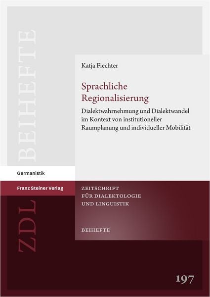 Produktbild: Sprachliche Regionalisierung