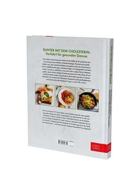 Produktbild: Die Ern&auml;hrungs-Docs &ndash; Cholesterin senken &ndash; Unsere 100 besten Rezepte
