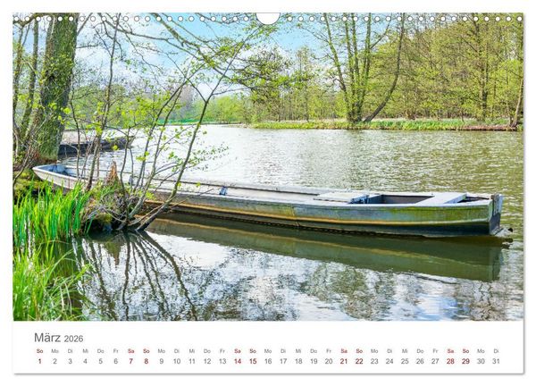 Produktbild: Spreewald - Ein Naturparadies (Wandkalender 2026 DIN A3 quer), CALVENDO Monatskalender